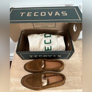 Tecovas Sienna Suede Loafers